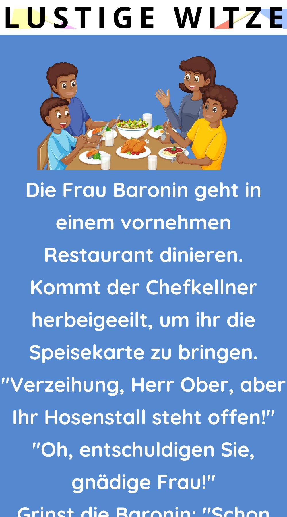 Baronin geht in einem vornehmen Restaurant dinieren