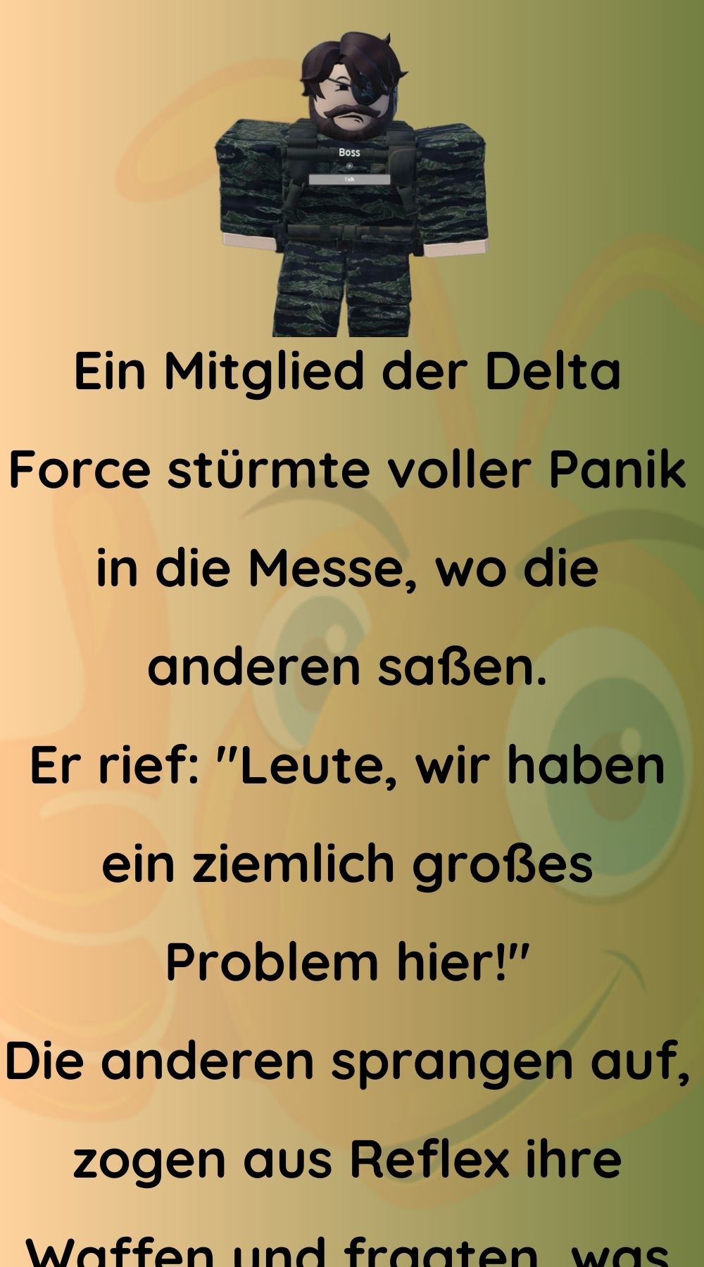 Ein Mitglied der Delta Force stürmte