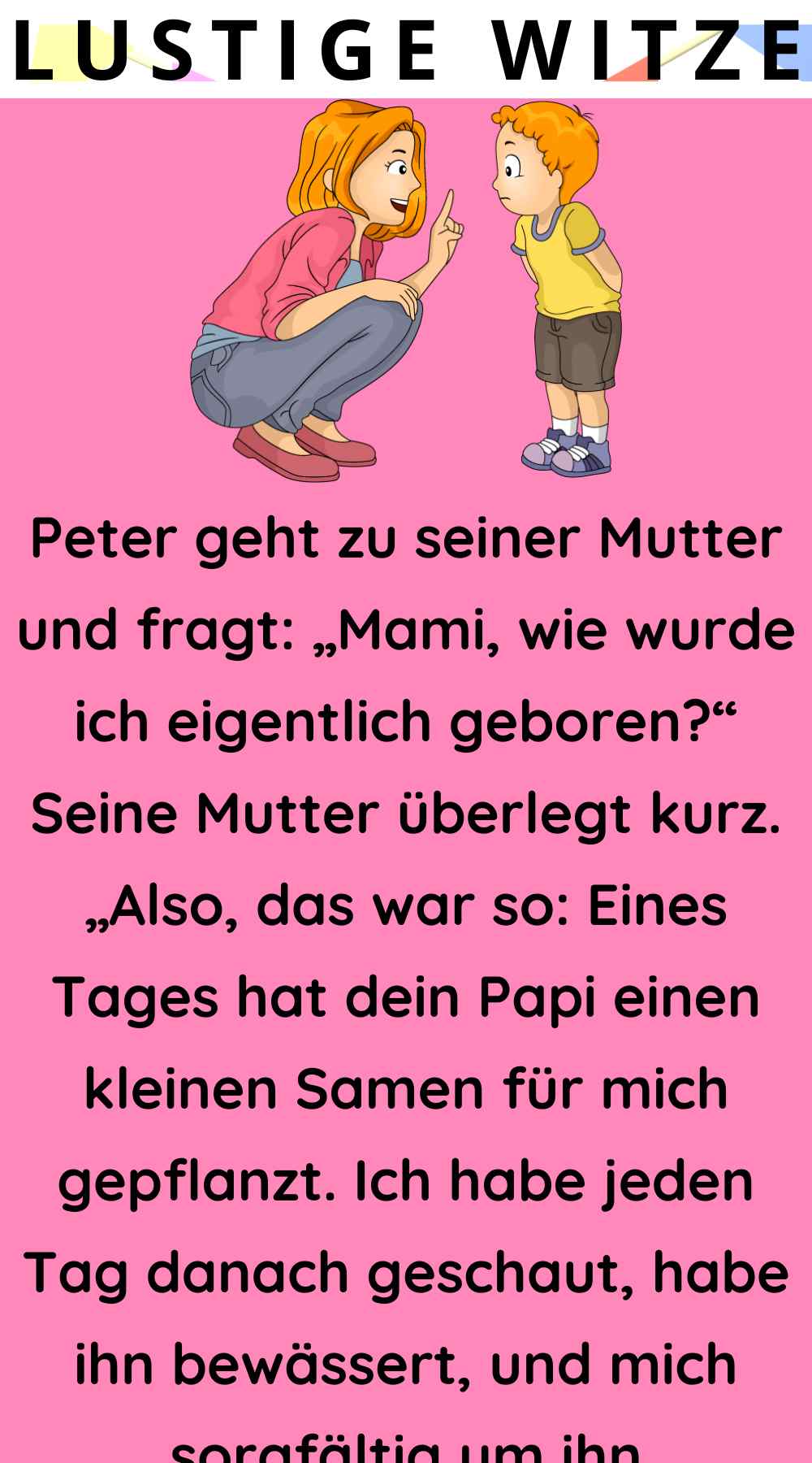 Wie wurde ich eigentlich geboren
