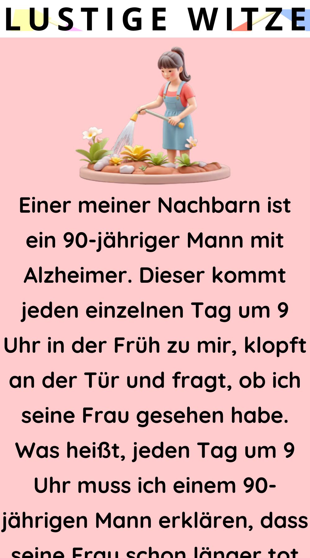 Dieser kommt jeden einzelnen